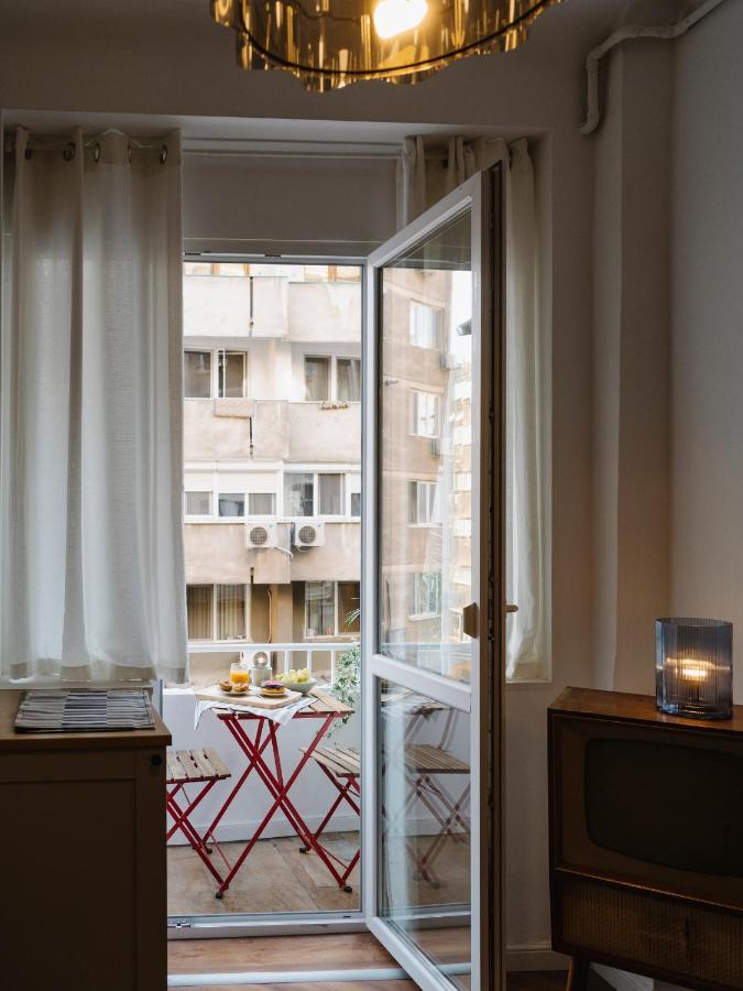 Lovely vintage double studio in city center Bucarest Esterno foto